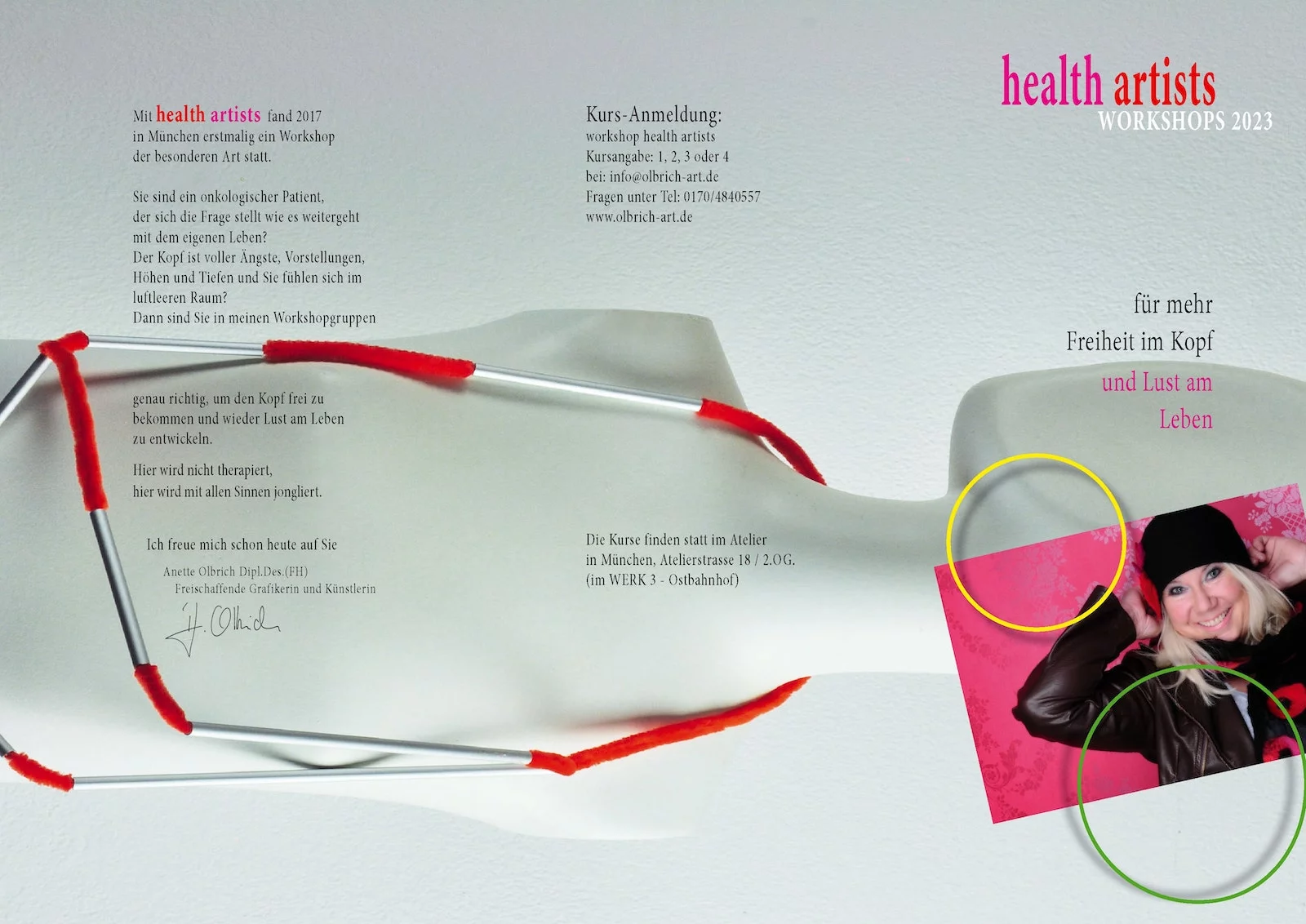 Health Artist Flyervorlage Aussenseite 2023 Min